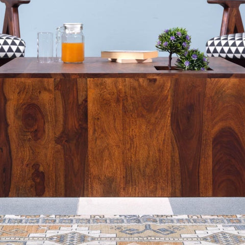 Stylish Solid Sheesham Wood Coffee Table | Living Room Centre Table – Oakvello