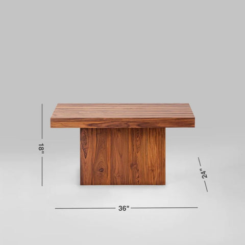 Classic Solid Sheesham Wood Dining Table | Premium Kitchen Furniture – Oakvello