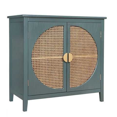 Modern Contemporary Solid Wood Sideboard | Living Room Storage Cabinet – Oakvello