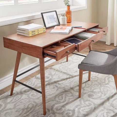 Jodhpuri Solid Wood Kids Study Table | Durable Children's Writing Desk – Oakvello