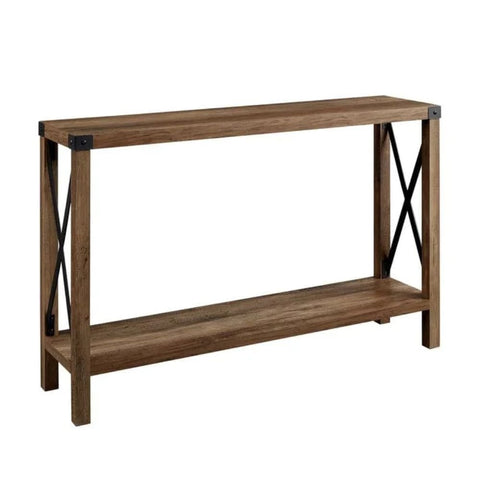 Engineered Wood Console Table | Slim Entryway & Hallway Furniture – Oakvello