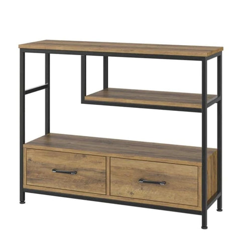 Ajmeri 39" Console Table | Solid Wood Entryway & Hallway Furniture – Oakvello