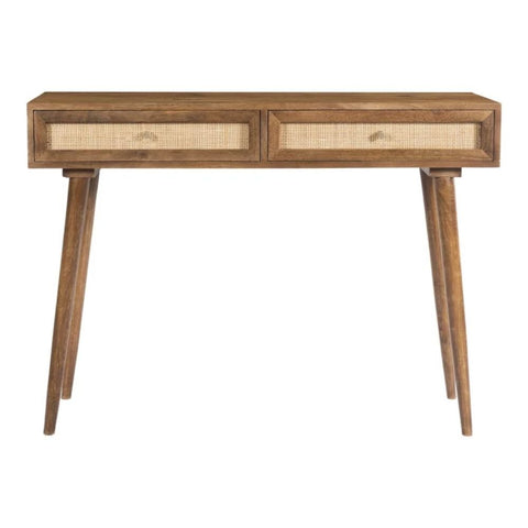 Solid Wood Study Desk | Ergonomic Home Office Writing Table – Oakvello