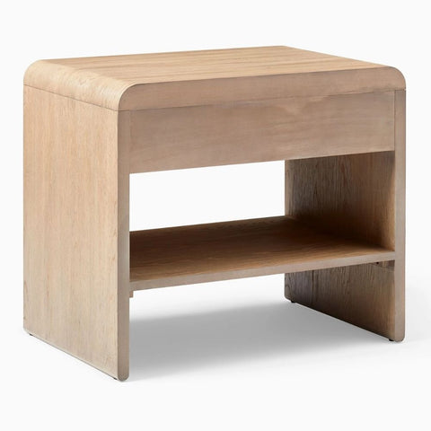 Modern Solid Wood Bedside Table | Sleek Bedroom Nightstand – Oakvello