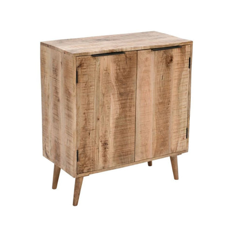 Jaipuri Solid Mango Wood Drinks Cabinet & Sideboard | Home Bar Storage – Oakvello