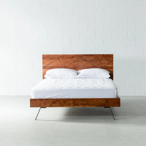 Acacia Wood Bed | Solid Hardwood Bedroom Furniture – Oakvello