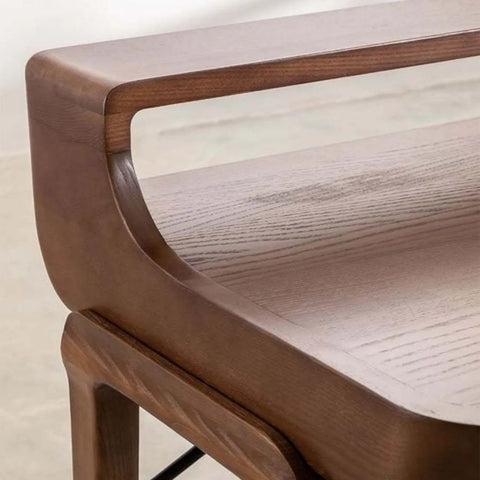 Solid Mango Wood Study Table | Home Office Writing Desk – Oakvello