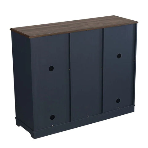Solid Wood Wine Rack & Cabinet | Home Bar Storage Furniture – Oakvello