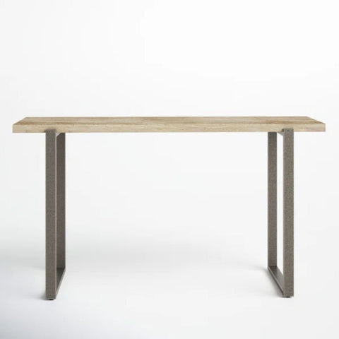 Rectangular Solid Wood Console Table | Entryway & Living Room Furniture – Oakvello