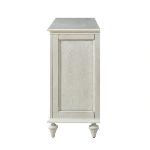 4-Door Sideboard with 3 Drawers | Solid Wood Living Room Storage – Oakvello