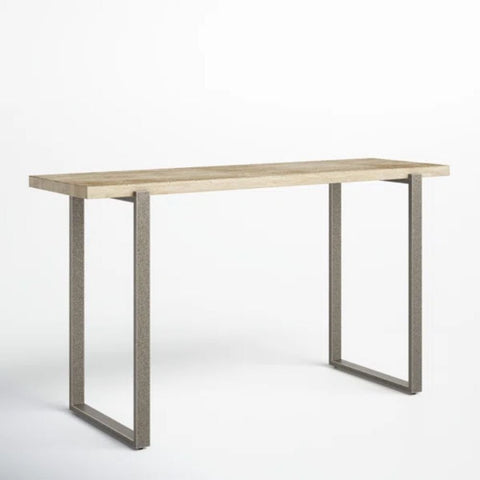 Rectangular Solid Wood Console Table | Entryway & Living Room Furniture – Oakvello