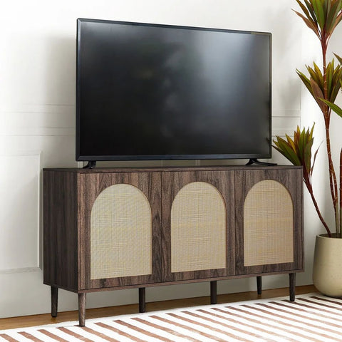 Solid Wood Sideboard Cabinet | Living Room Storage Furniture – Oakvello