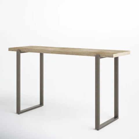 Rectangular Solid Wood Console Table | Entryway & Living Room Furniture – Oakvello