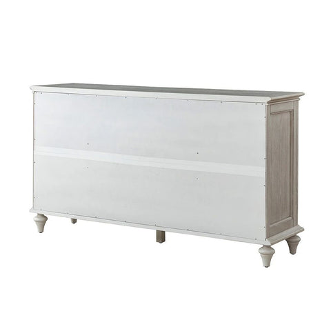 4-Door Sideboard with 3 Drawers | Solid Wood Living Room Storage – Oakvello