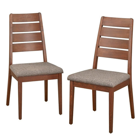 Solid Wood Dining Chair Set of 2 | Premium Kitchen Seating – Oakvello