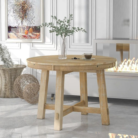 Solid Wood Kitchen Dining Table | Durable Hardwood Furniture – Oakvello