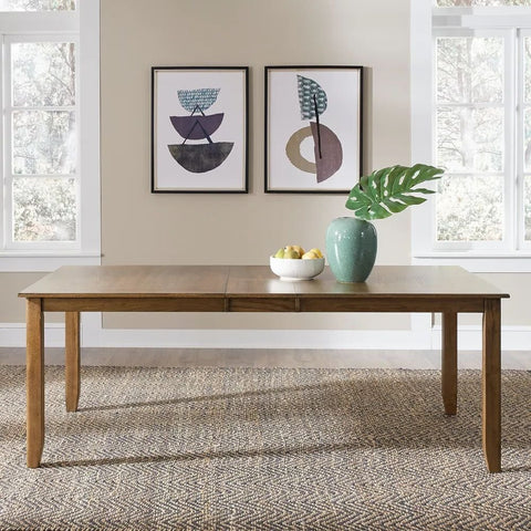 Rosa Antique Honey Solid Wood Rectangular Leg Table | Living Room Furniture – Oakvello