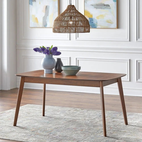 Solid Wood Butterfly-Leaf Extendable Dining Table | Flexible Kitchen Furniture – Oakvello