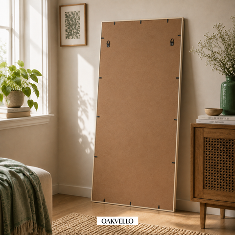 Green Vine Bone Inlay Full Length Mirror – 180 x 100 cm