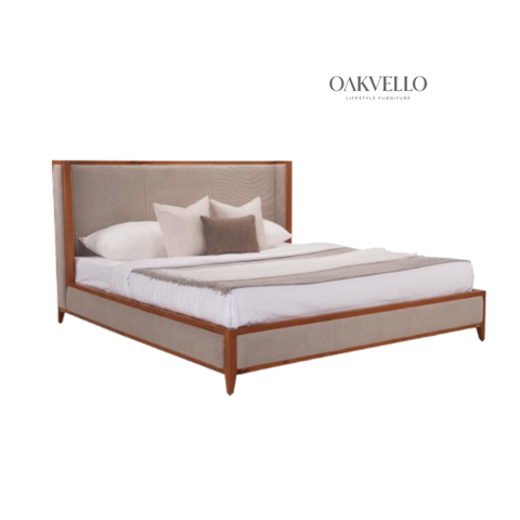 Haven Wingback Storage Bed