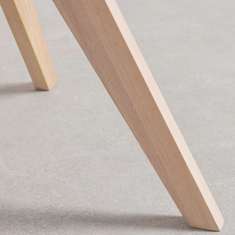Sekiz 100cm Round Solid Wood Dining Table | Kitchen & Dining Room Furniture – Oakvello