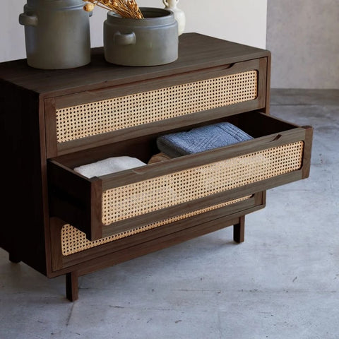 Louis Solid Wood Chest of Drawers | Classic Bedroom Storage Dresser – Oakvello