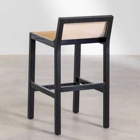 High Solid Wood Bar Stool | Premium Kitchen & Bar Seating – Oakvello