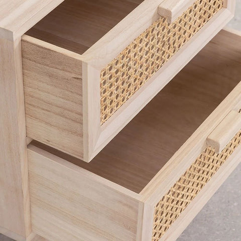 Ralik Solid Wood Bedside Table | Bedroom Nightstand – Oakvello