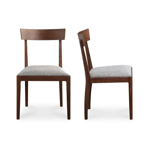 Solid Mango Wood Dining Chair Set of 2 | Kitchen & Dining Seating – Oakvello