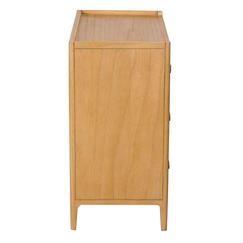 Solid Wood 6-Drawer Chest of Drawers | Bedroom Storage Dresser – Oakvello