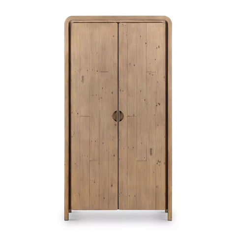 Solid Mango Wood Wardrobe | Spacious Bedroom Storage Furniture – Oakvello
