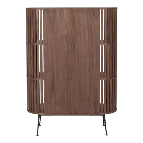 3-Shelf Solid Mango Wood Bookshelf | Living Room Display Storage – Oakvello