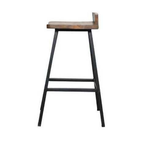 Metal Bar Stool | Industrial Style Kitchen & Bar Seating – Oakvello