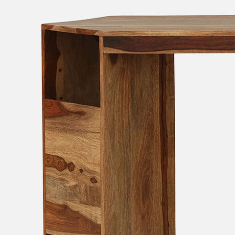 Jodhpuri Modern Solid Sheesham Wood Study Table | Home Office Desk – Oakvello