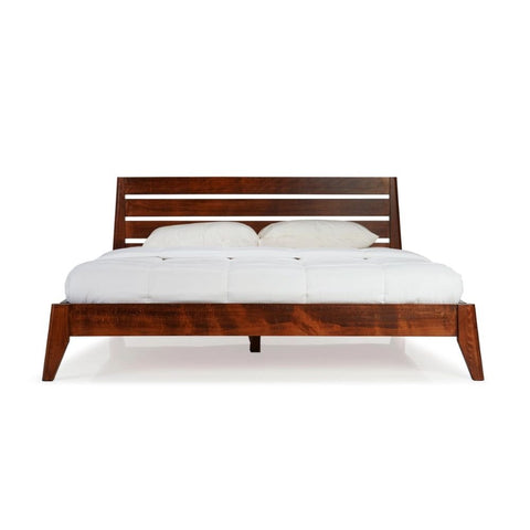 Solid Wood King Size Bed | Handcrafted Premium Bedroom Furniture – Oakvello
