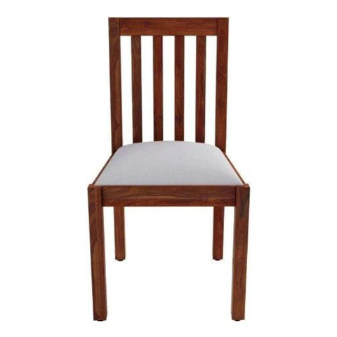 Solid Sheesham Wood Dining Chair Set of 2 | Heritage Kitchen Seating – Oakvello