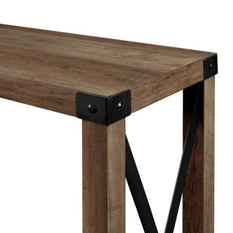 Engineered Wood Console Table | Slim Entryway & Hallway Furniture – Oakvello