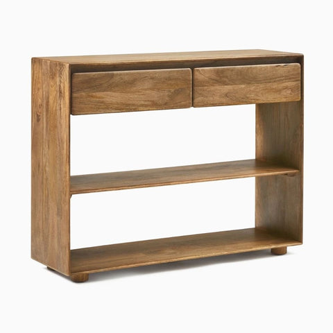 Solid Wood Storage Console Table | Entryway & Hallway Furniture – Oakvello
