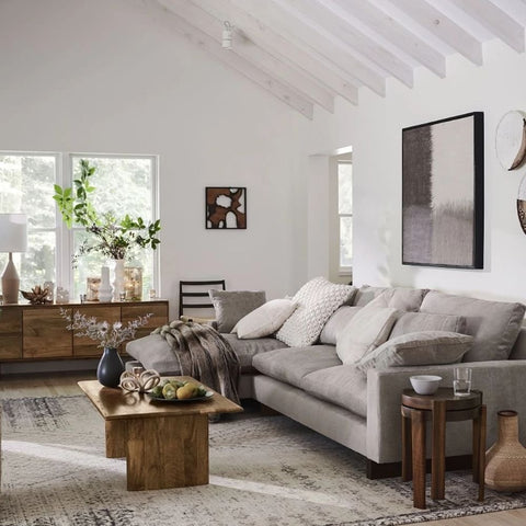 Solid Wood Media Console | TV Stand & Living Room Storage – Oakvello