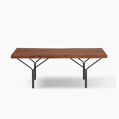 Solid Wood Live Edge Coffee Table | Natural Slab Living Room Furniture – Oakvello