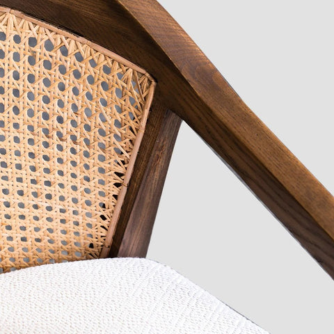 Ajmeri Armchair | Handcrafted Accent Chair for Living Room – Oakvello