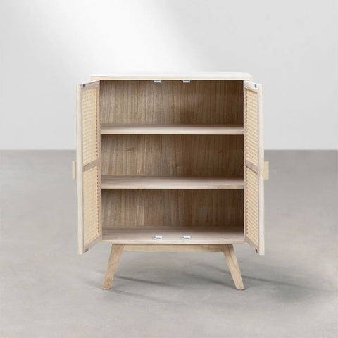 Ralik Design Solid Wood Cupboard | Bedroom & Living Room Storage – Oakvello