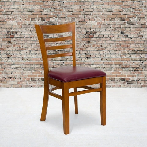 Ladder Back Solid Wood Dining Chair | Timeless Kitchen & Dining Seating – Oakvello
