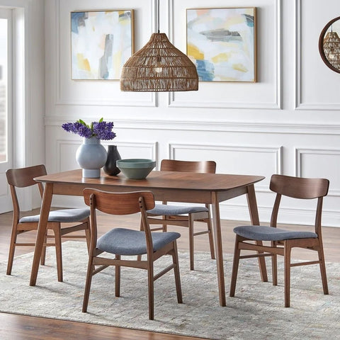 Solid Wood Butterfly-Leaf Extendable Dining Table | Flexible Kitchen Furniture – Oakvello