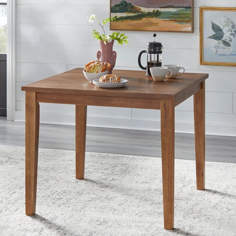 Modern Contemporary Solid Wood Dining Table | Sleek Kitchen Furniture – Oakvello