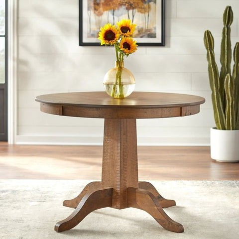 Solid Wood Dining Table | Durable Hardwood Kitchen Furniture – Oakvello