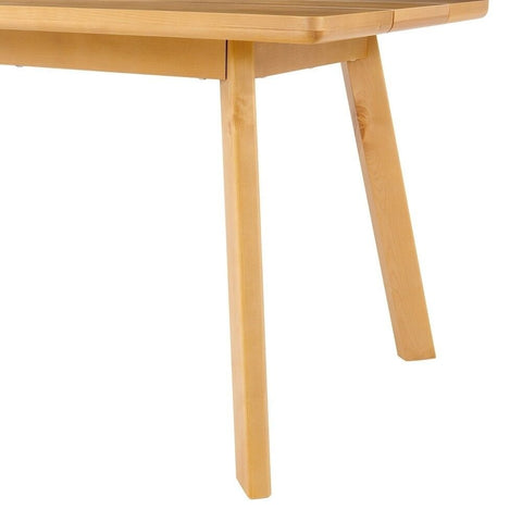 Warm Natural Solid Wood Dining Table | Inviting Kitchen Furniture – Oakvello
