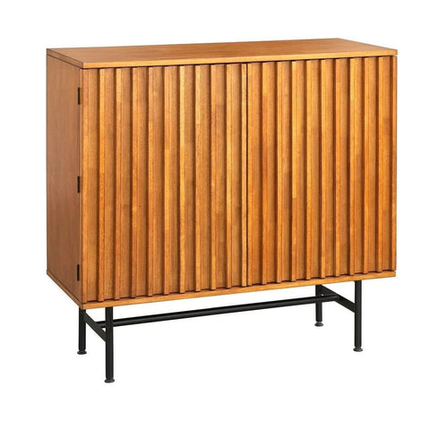 Solid Wood Bar Cabinet | Premium Home Bar Storage Furniture – Oakvello