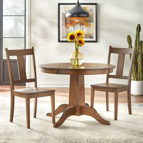 Solid Wood Dining Table | Durable Hardwood Kitchen Furniture – Oakvello