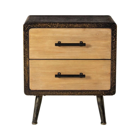 Solid Wood Living Room Bedside Table | Versatile Accent Nightstand – Oakvello